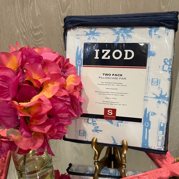 🆕IZOD Surfer Pillowcase 2-Pack-NWT - Picture 5 of 14